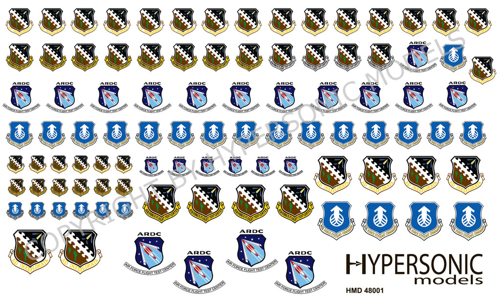 売り切れ：エドワーズ空軍基地の盾/バッジ