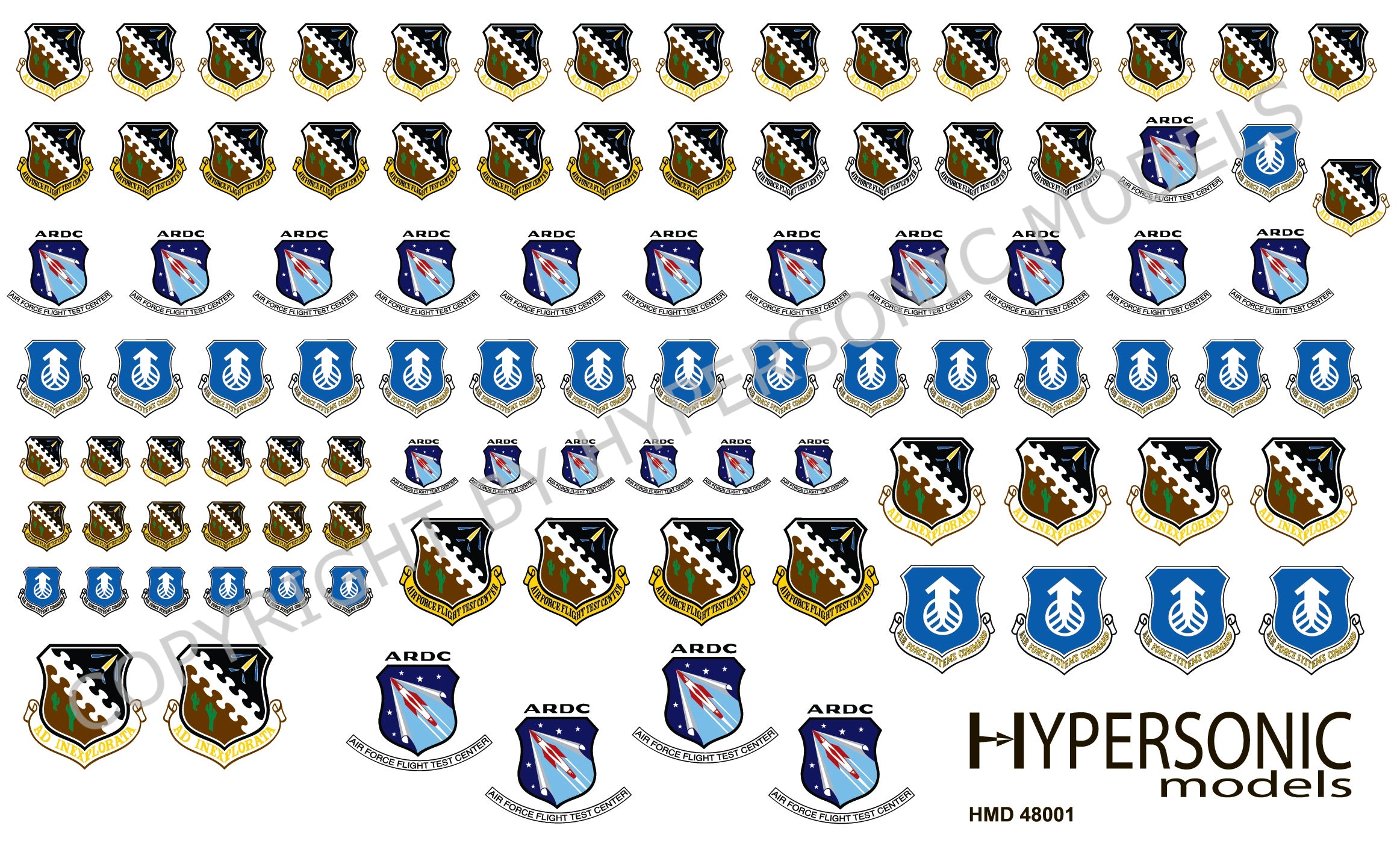 売り切れ：エドワーズ空軍基地の盾/バッジ