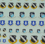 売り切れ：エドワーズ空軍基地の盾/バッジ