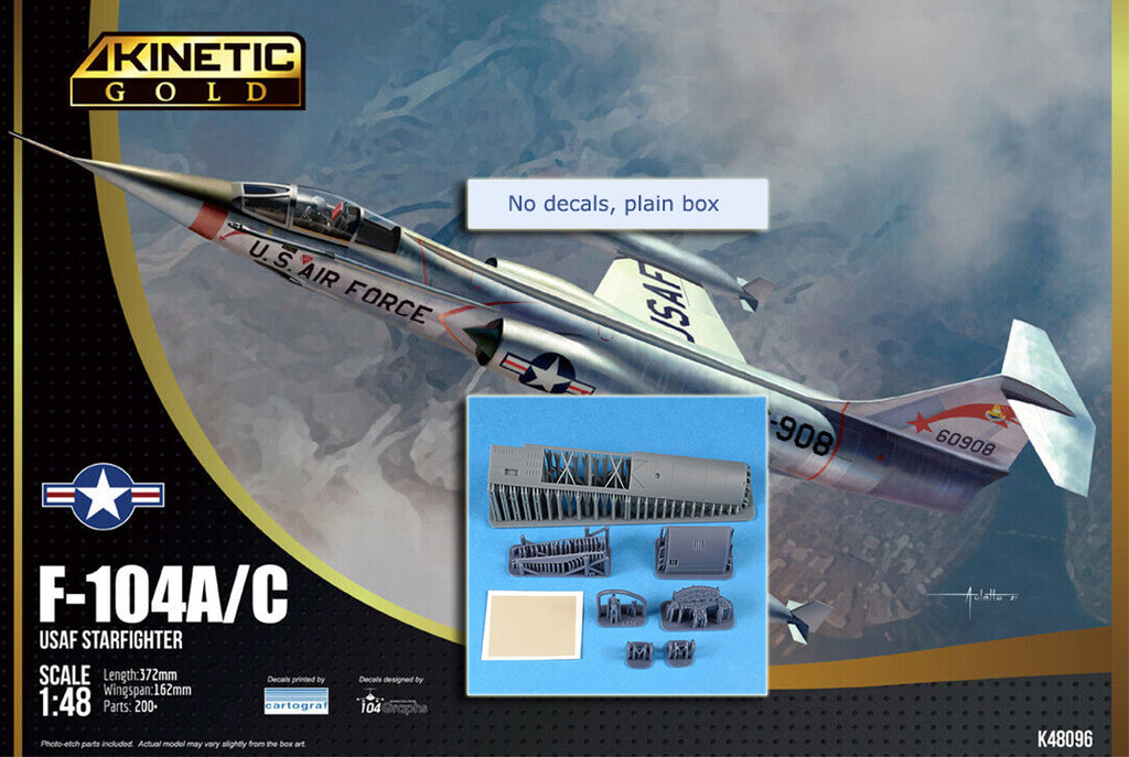 ÉPUISÉ : Pack Kinetic F-104A (Dernière version)