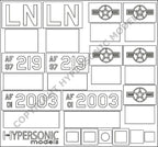 F-15E Strike Eagle Decals & Mask Set: Operation Odyssey Dawn, 1:48