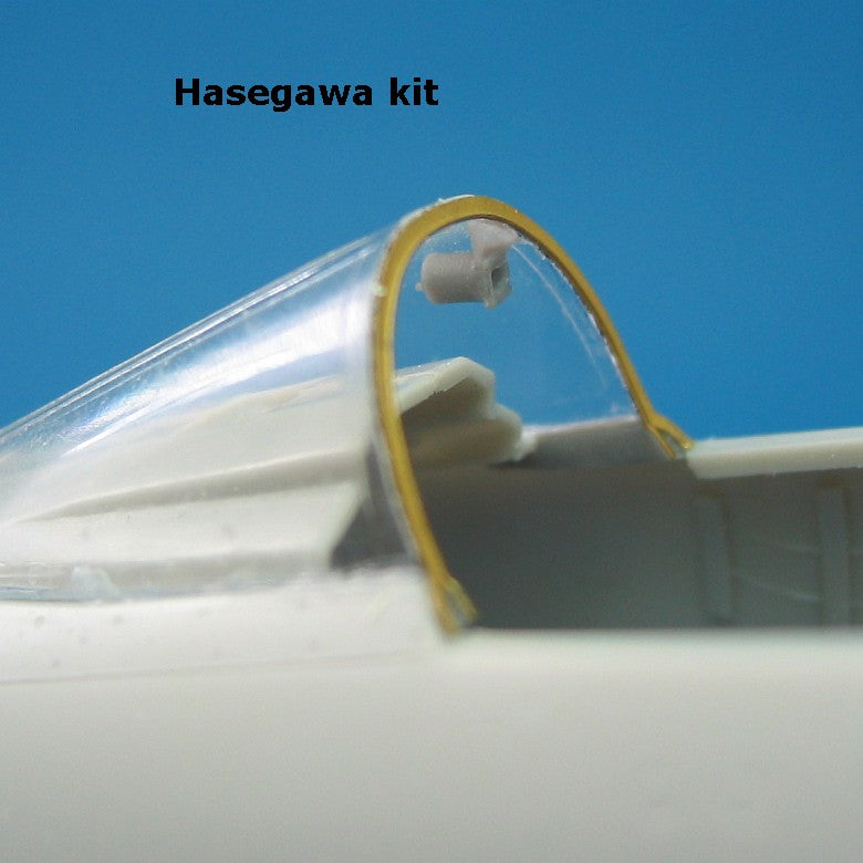 Détails de la verrière du F-4 Phantom