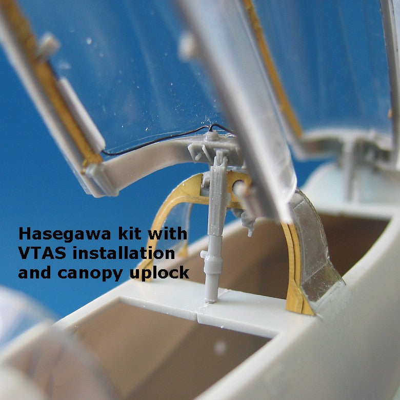 Détails de la verrière du F-4 Phantom