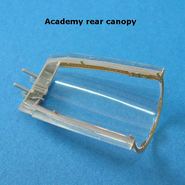 Détails de la verrière du F-4 Phantom