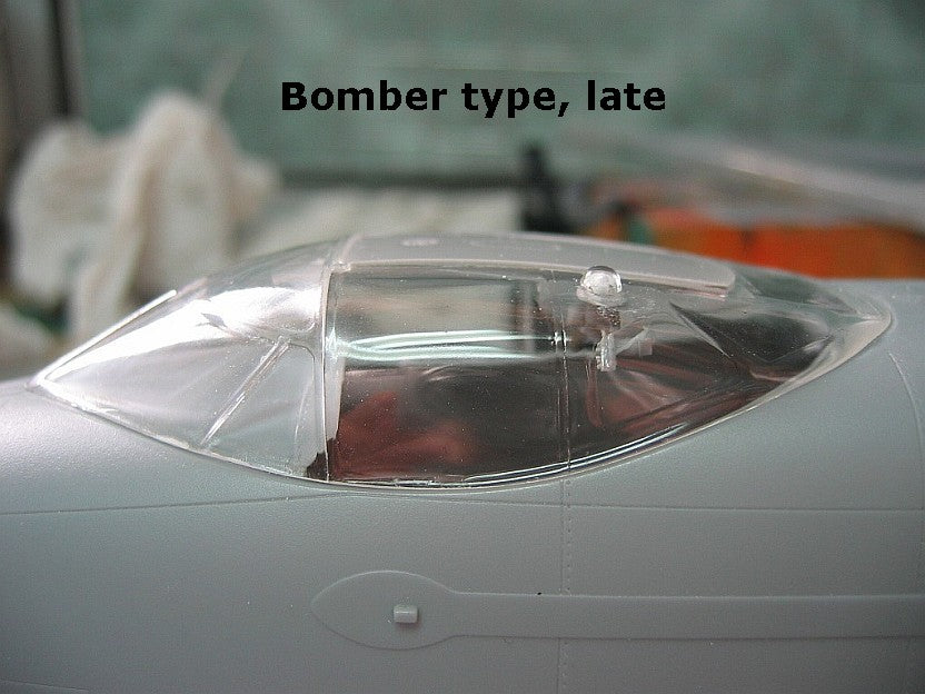 A-3 Skywarrior Bomber Canopy (for Trumpeter)