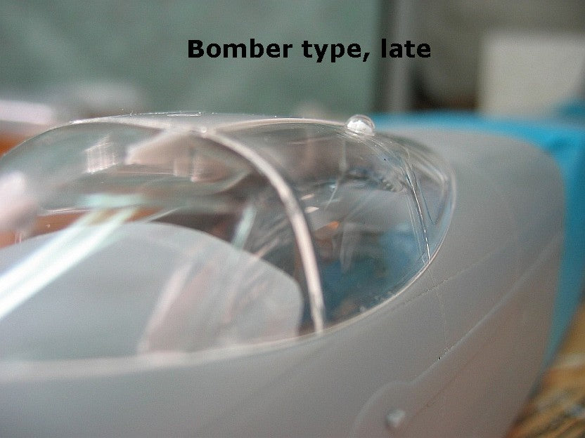 A-3 Skywarrior Bomber Canopy (for Trumpeter)