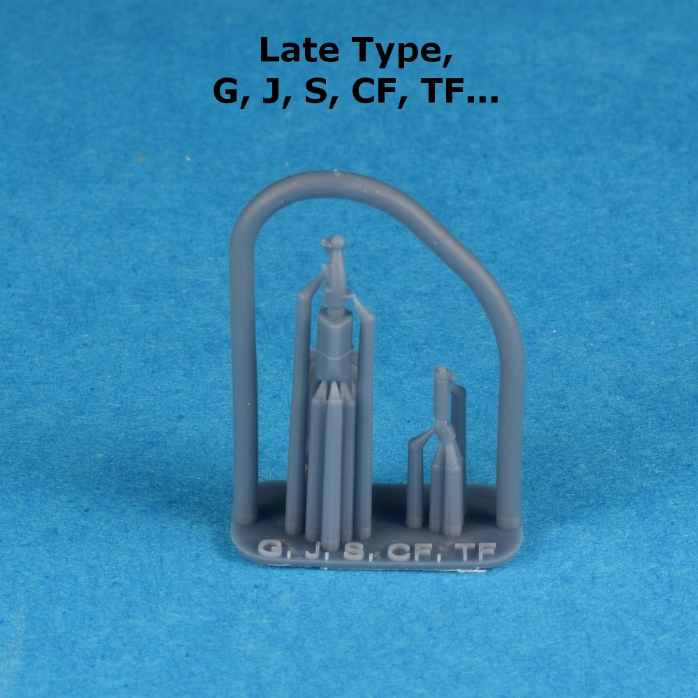 Manche et manette des gaz du F-104 (pour Kinetic)