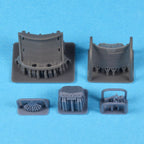 F-104 Drag Chute Bay and Canister (for Kinetic)