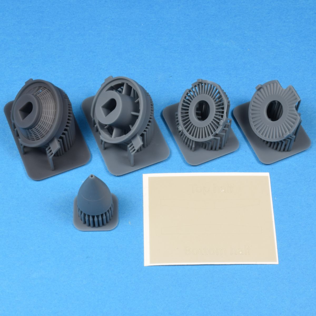 F-86 J47 Engine Front (for ClearProp)