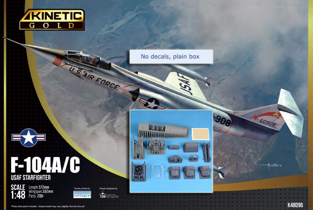 Kinetic F-104A (Early) Bundle