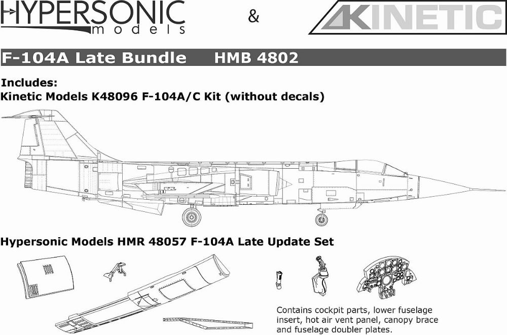 Kinetic F-104A (Late) Bundle