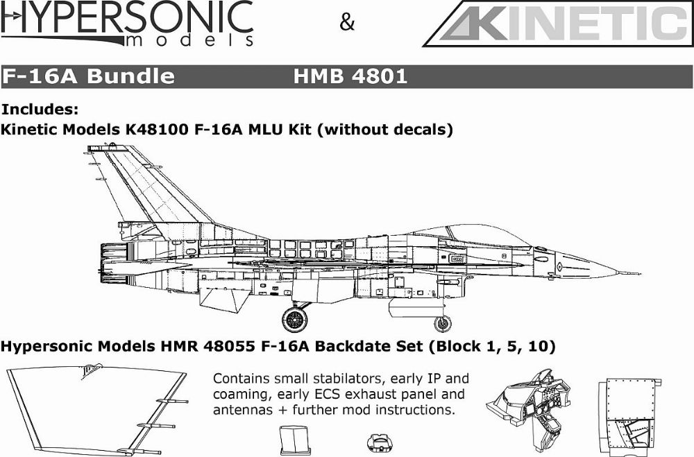 Kinetic F-16A Bundle