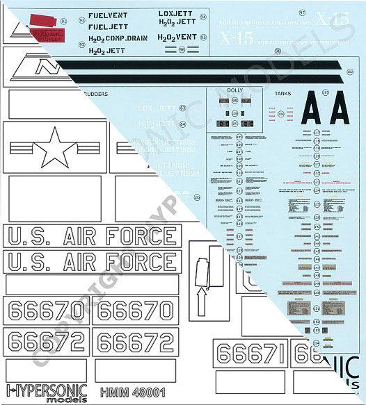 X-15 Markings Deal